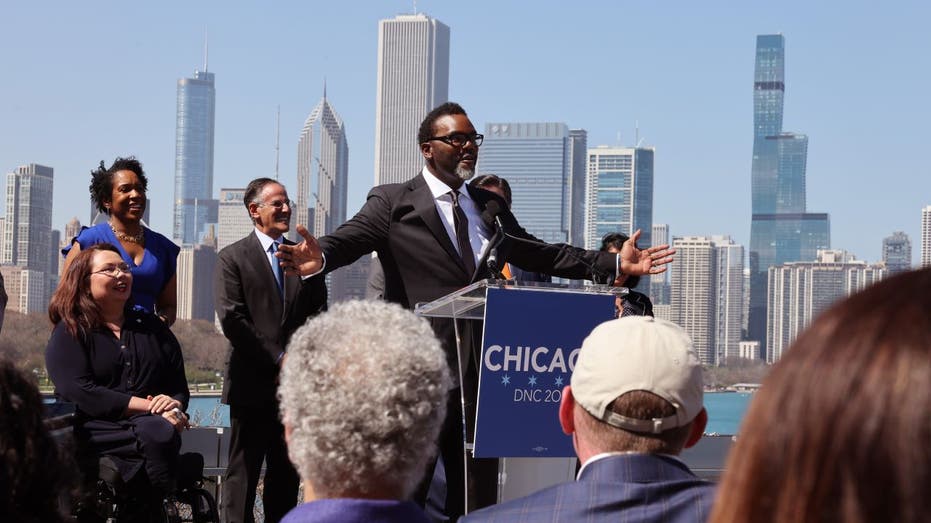 Chicago Mayor Brandon Johnson