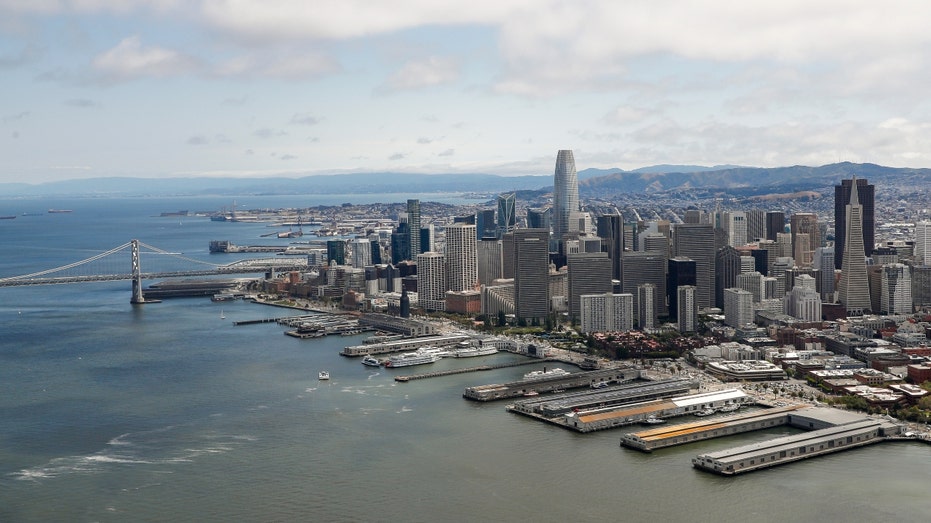 The San Francisco skyline